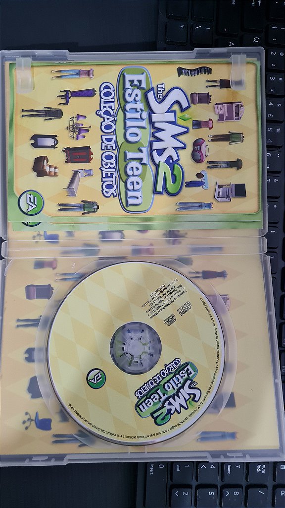 Jogo The sims 2 coleções de objetos estilo teen Pc Original Mídia Fisica – imagem 2