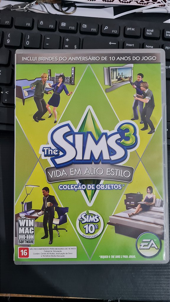 Jogo The sims 3 vida em alto estilo Pc Original Mídia Fisica