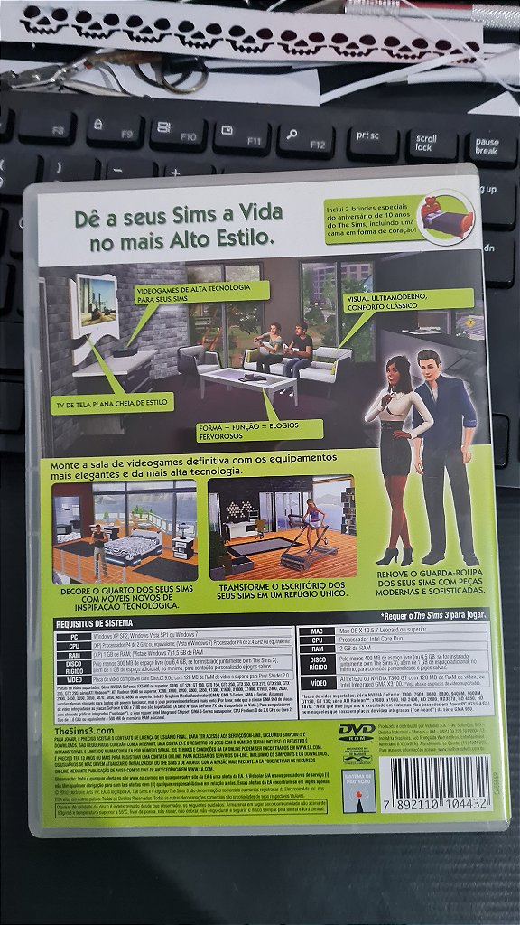 Jogo The sims 3 vida em alto estilo Pc Original Mídia Fisica – imagem 3