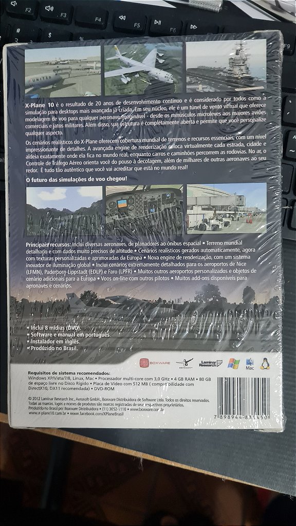 Jogo para PC X Plane 10 Original Lacrado Brinde Chaveiro Exclusivo – imagem 4