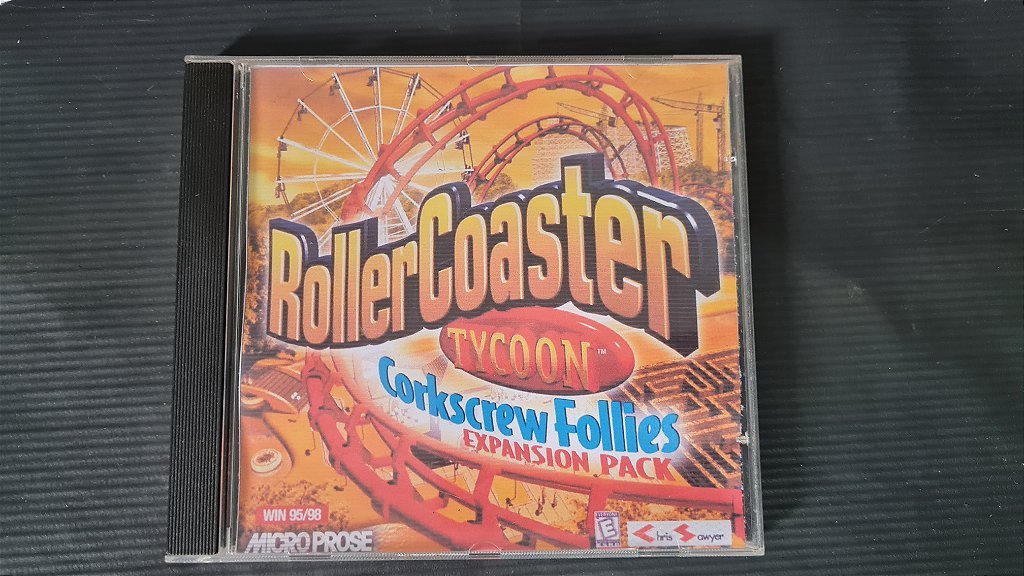 Jogo para PC Rollercoaster Corkscrew Follies Expansão Original