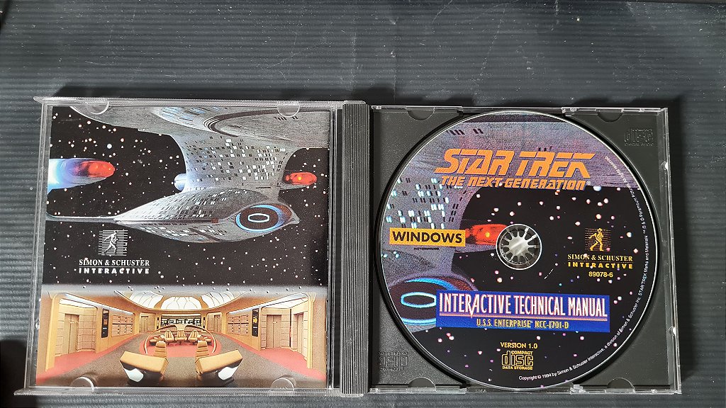 Jogo para PC Startrek next generations interactive manual Original – imagem 2