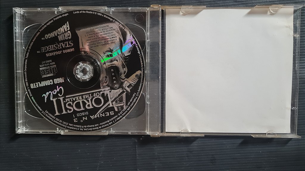 Jogo para PC CDROM SENHA NUMERO 3  Original Lords of the Realm II Gold – imagem 3