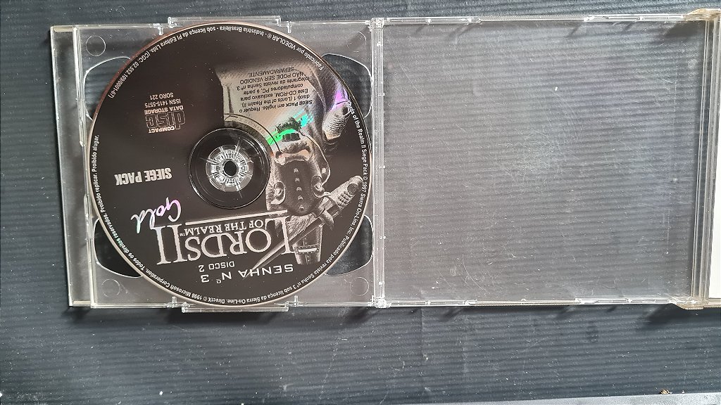 Jogo para PC CDROM SENHA NUMERO 3 Original Lords of the Realm II Gold