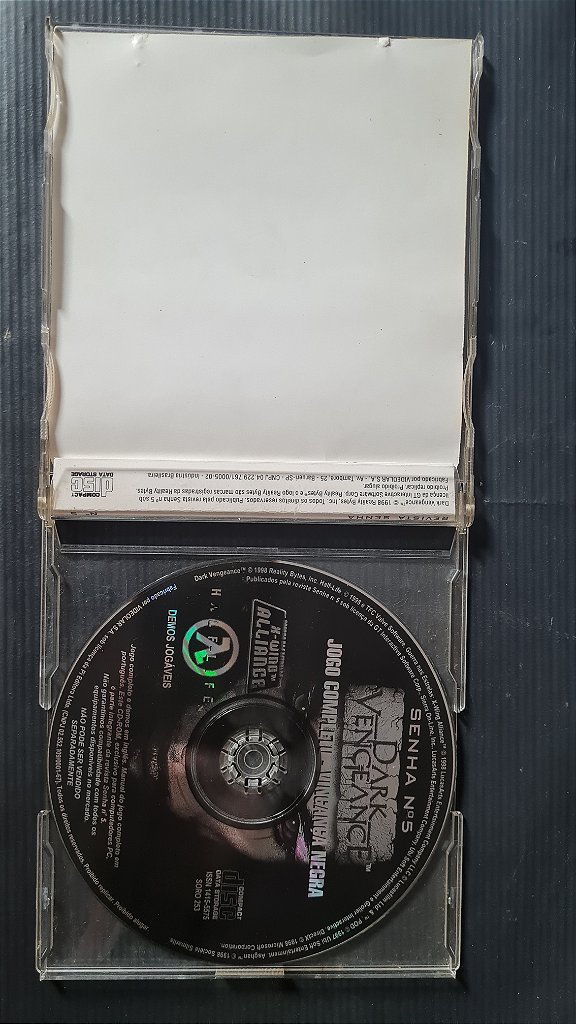 Jogo para PC CDROM REVISTA SENHA NUMERO 5  Dark Vengeance Original – imagem 2