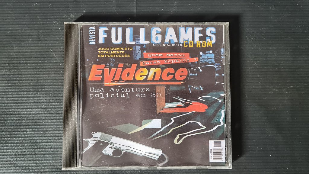 Jogo para PC Full Games Evidence Original