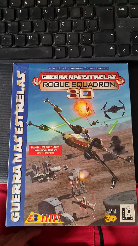 Jogo para PC Star Wars: Rogue squadron 3d Original