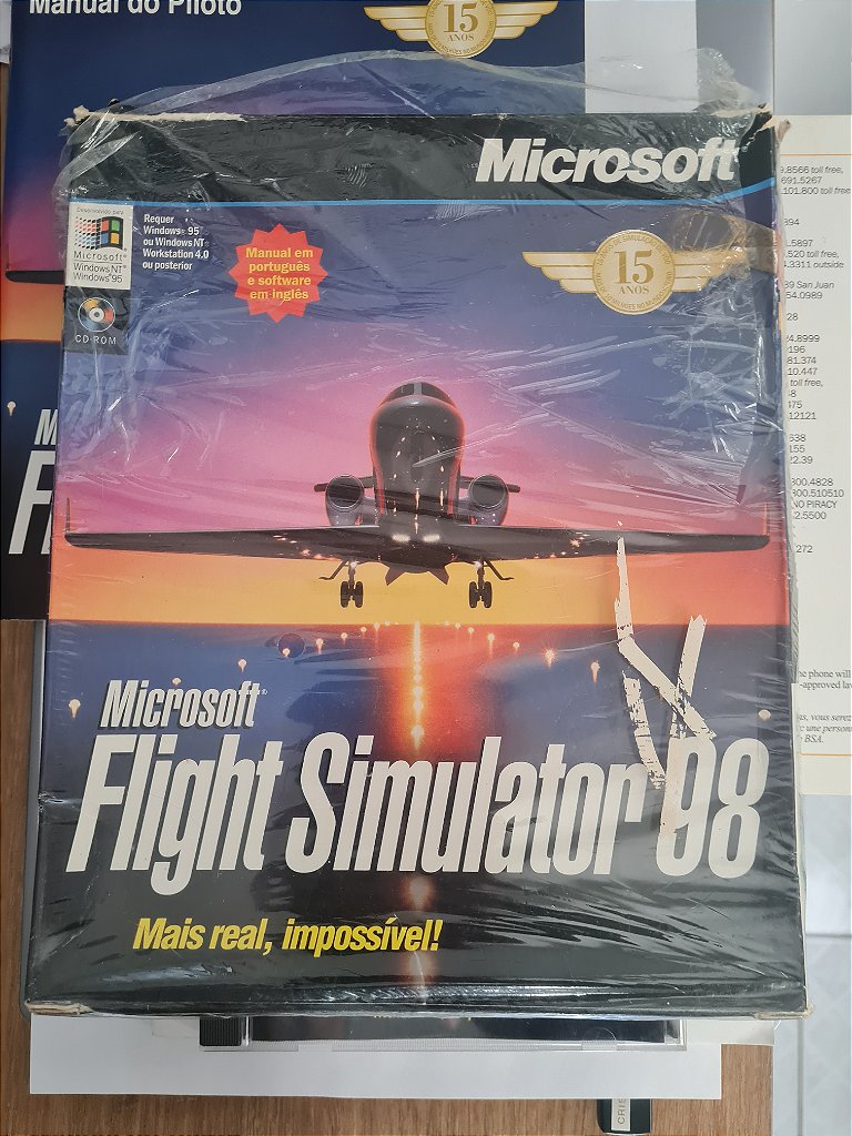 Jogo para PC Microsoft Fight Simulator 98 Original – imagem 2