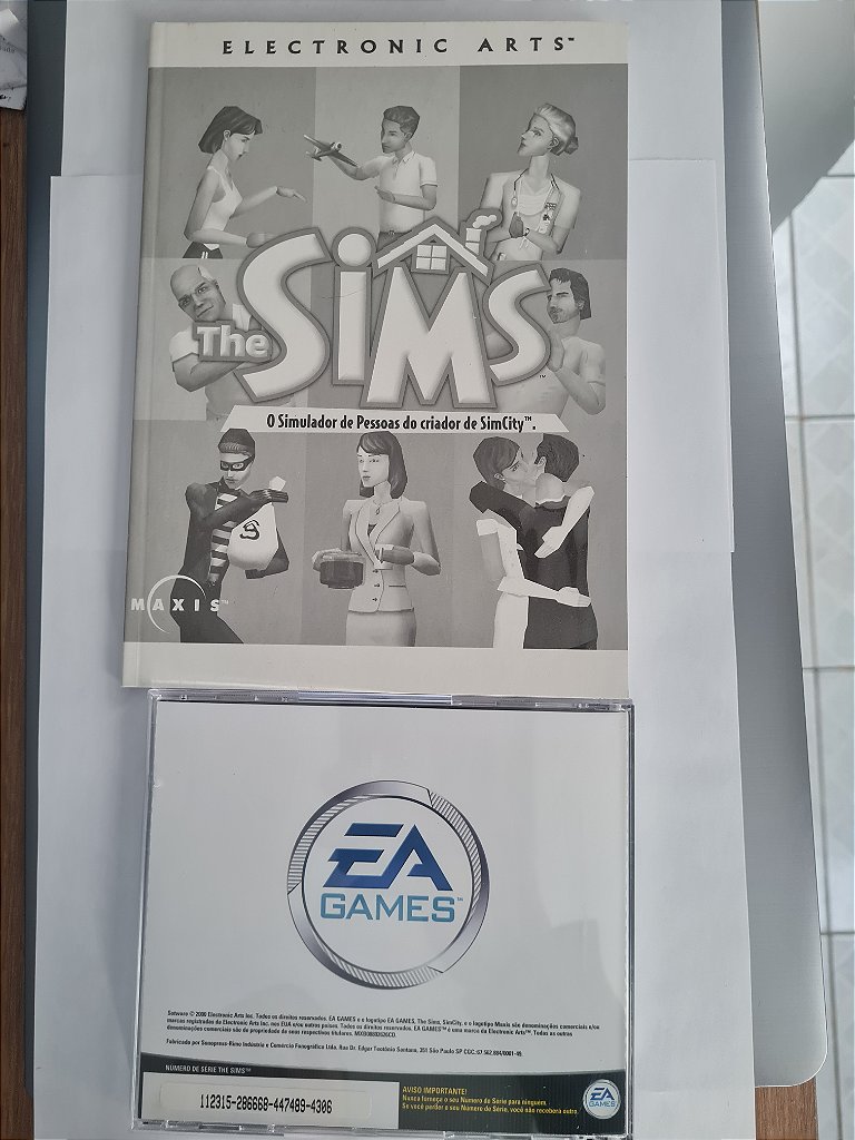 Jogo para PC The sims com manual Original – imagem 3