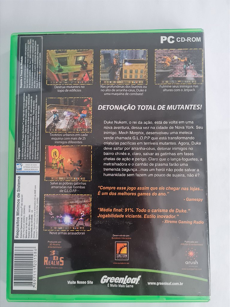 Jogo para PC Duke nuken projeto manhatan Original – imagem 2