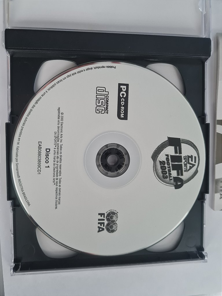 Jogo para PC FIFA 2002 Com manual  Original – imagem 3