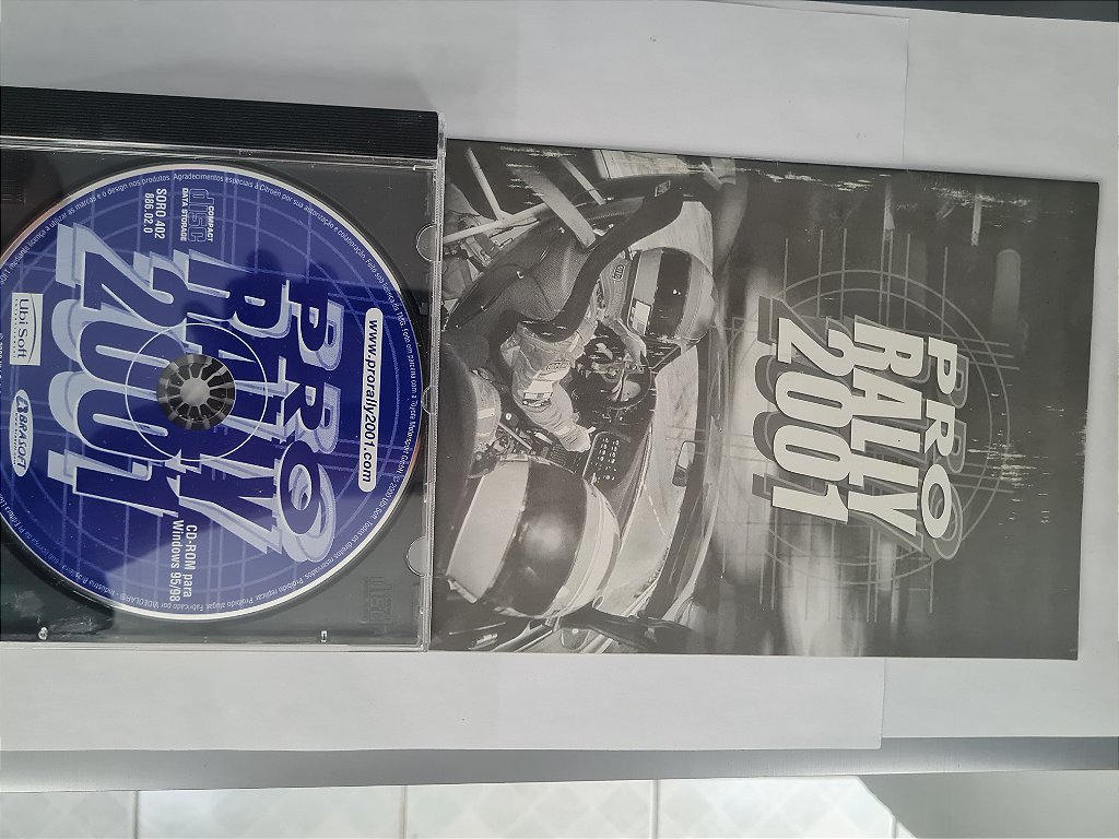 Jogo para PC Pro Rally 2001 com Manual Original
