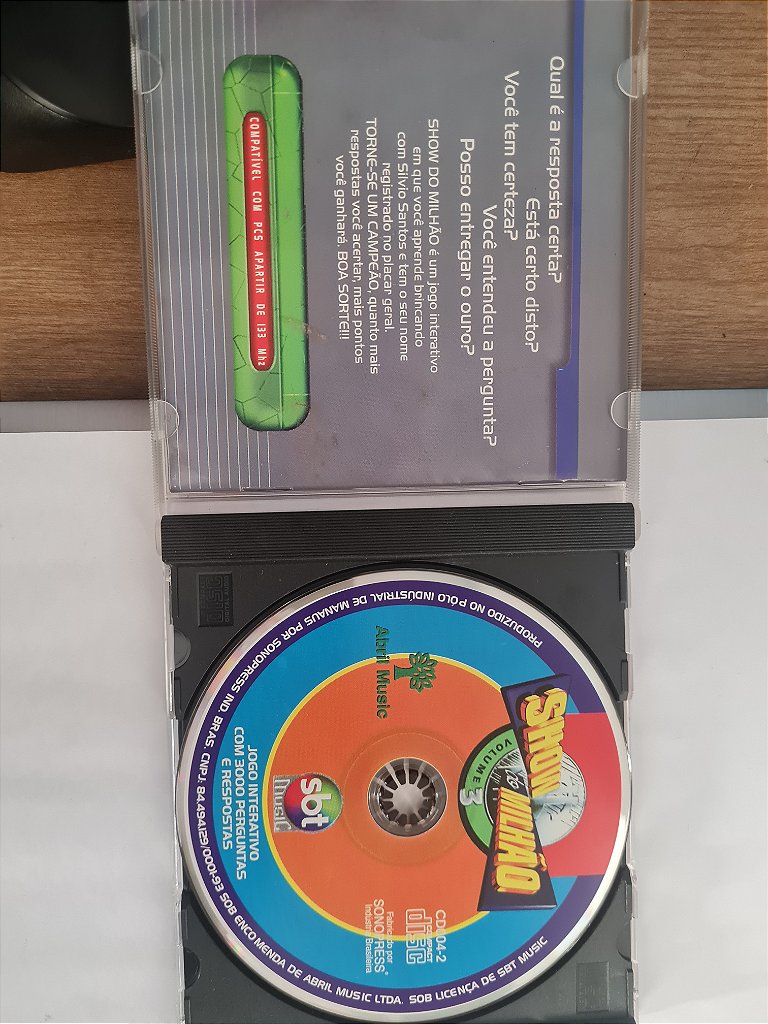 Jogo para PC Show do milhão 3 fuga Original – imagem 2