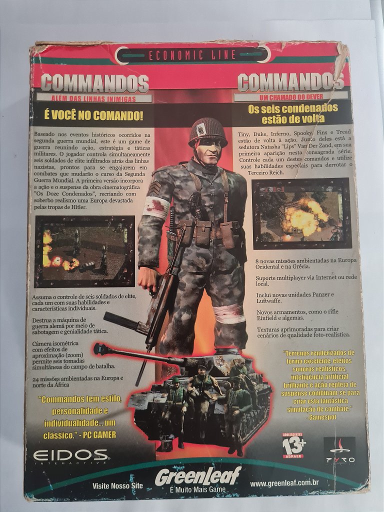 Jogo para PC Commandos Ammo pack fuga Original – imagem 2