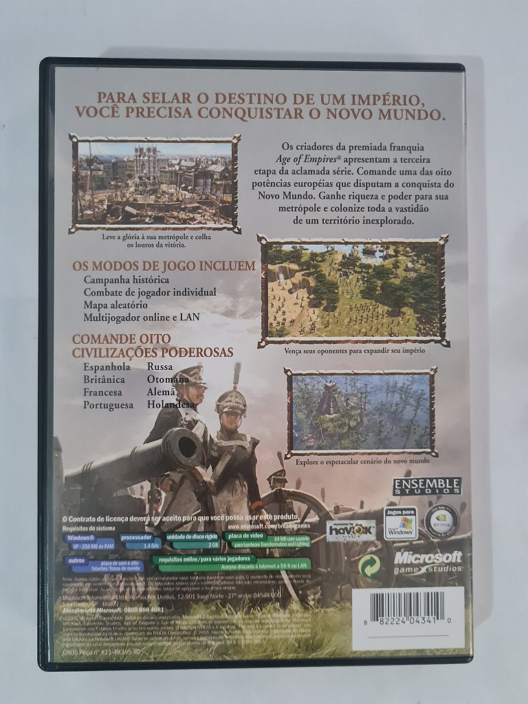 Jogo para PC Age of empires 3 Original – imagem 3