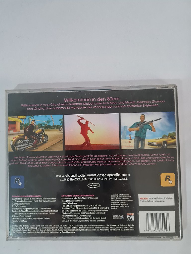 Jogo para PC GTA Vice city Original – imagem 2