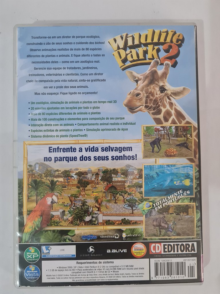 Jogo para PC Wild Life Park 2 Original – imagem 2