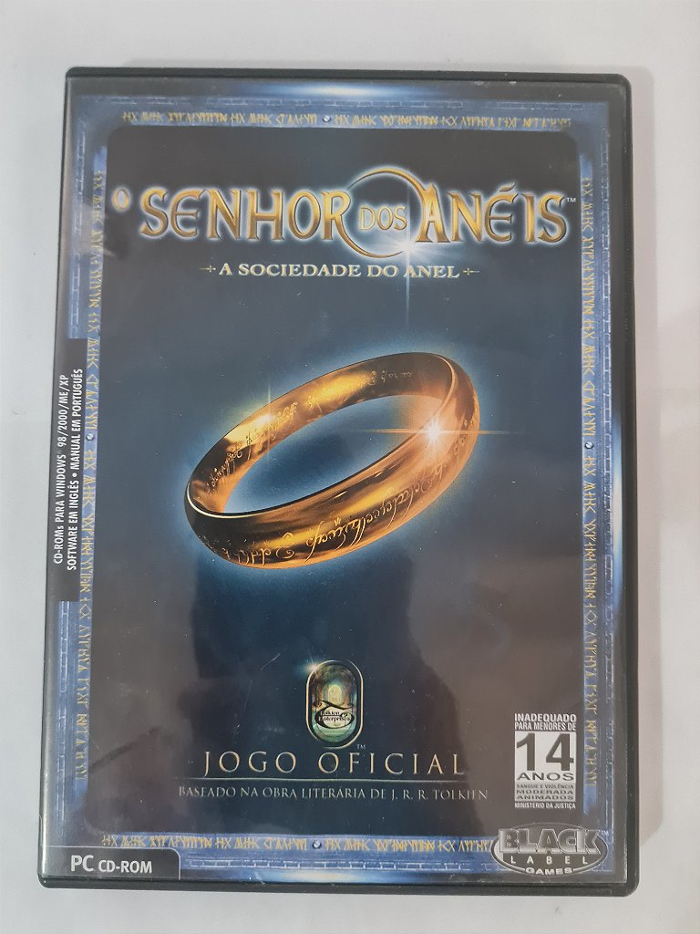 Jogo para PC Senhor dos Aneis: Sociedade do Anel Original