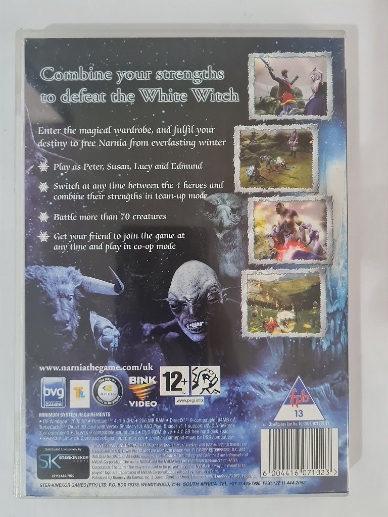 Jogo para PC Cronicas de narnia Original – imagem 2