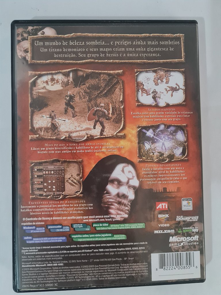 Jogo para PC Dungeon Siege 2 Original – imagem 2