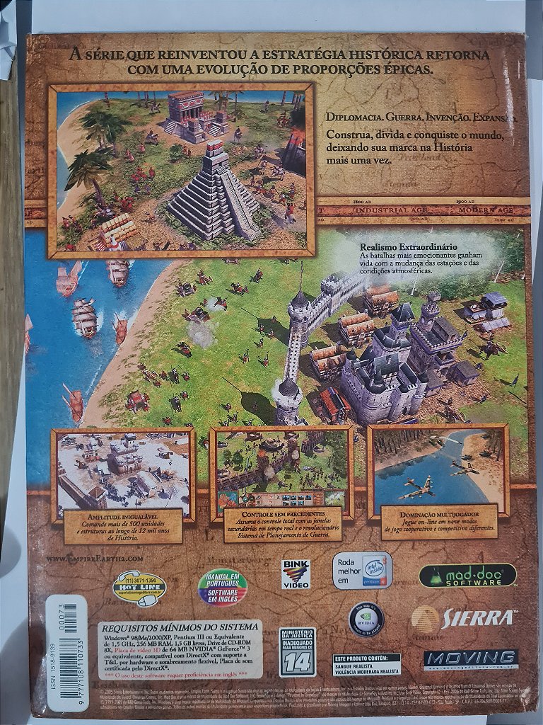 Jogo para PC Revista Full Game Empire Earth 2 Original – imagem 3