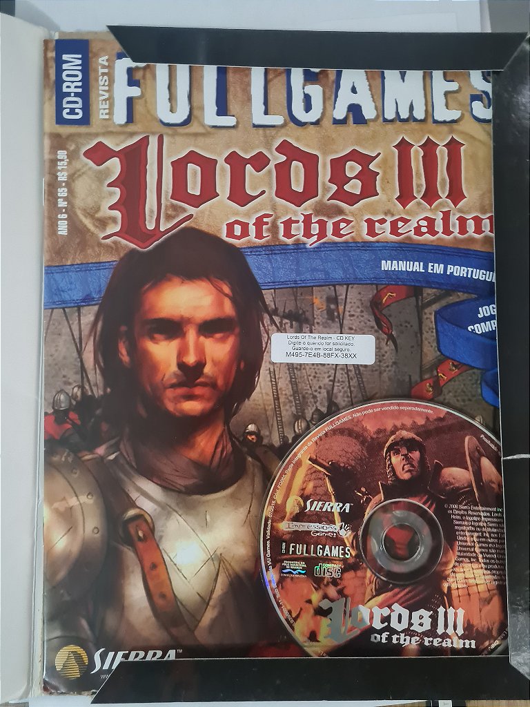 Jogo para PC Revista Full Game Lords of realm 3 Original – imagem 3