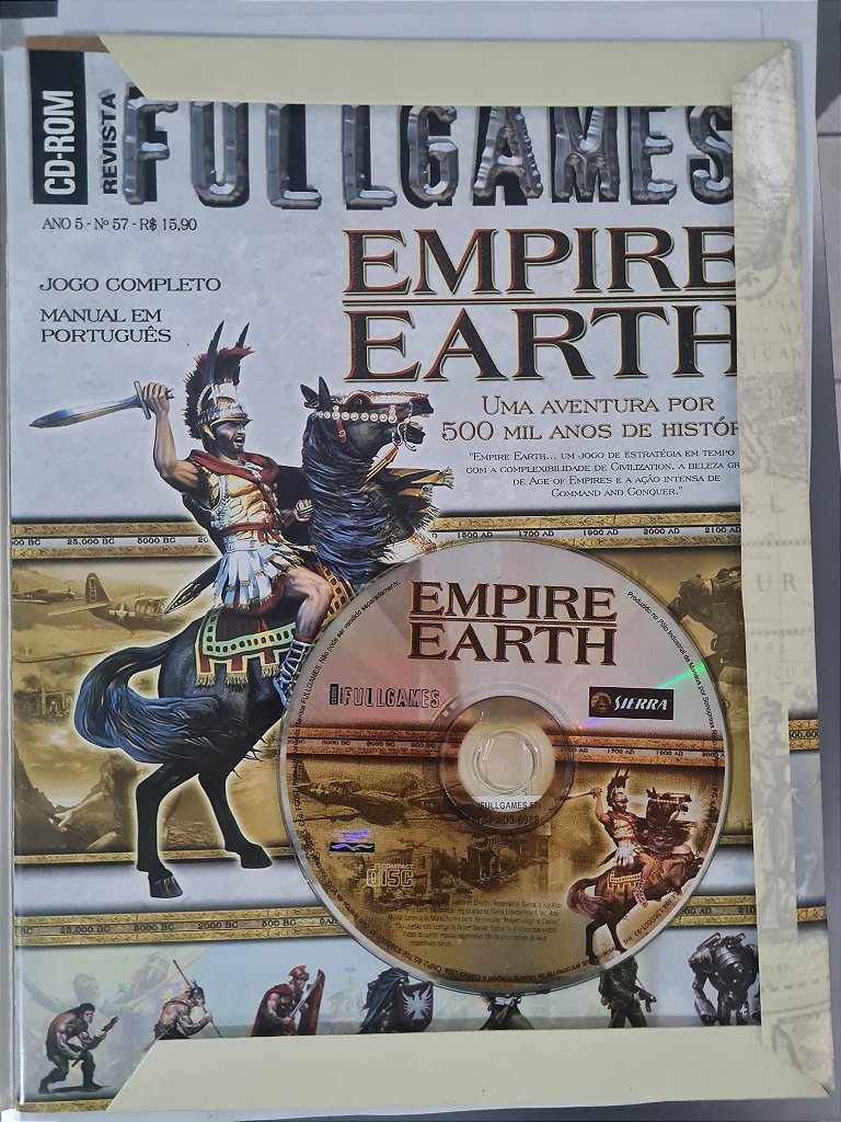 Jogo para PC Revista Full Game Empire Earth Original – imagem 2