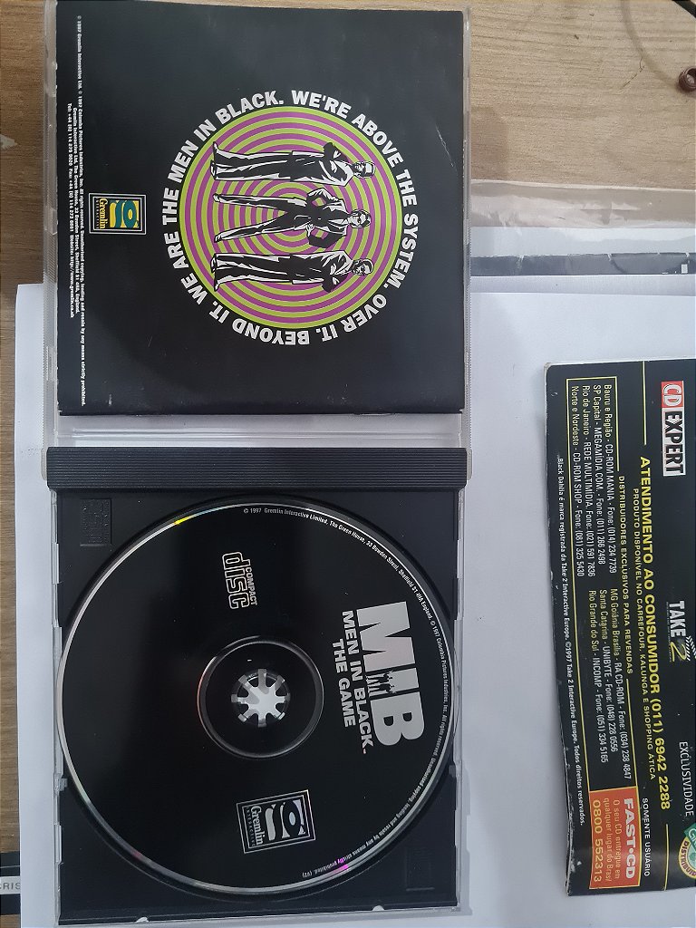 Jogo para PC MIB the game com manual Original – imagem 2