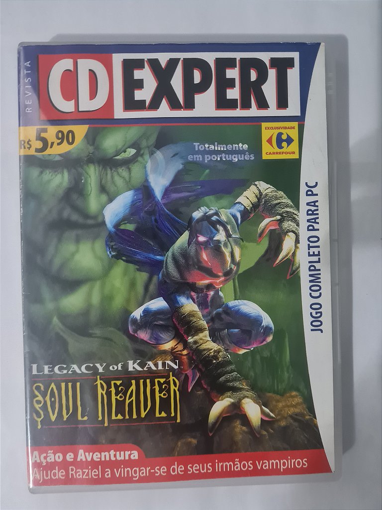 Jogo para PC CD Expert Soul Reaver Legacy of Kain Original