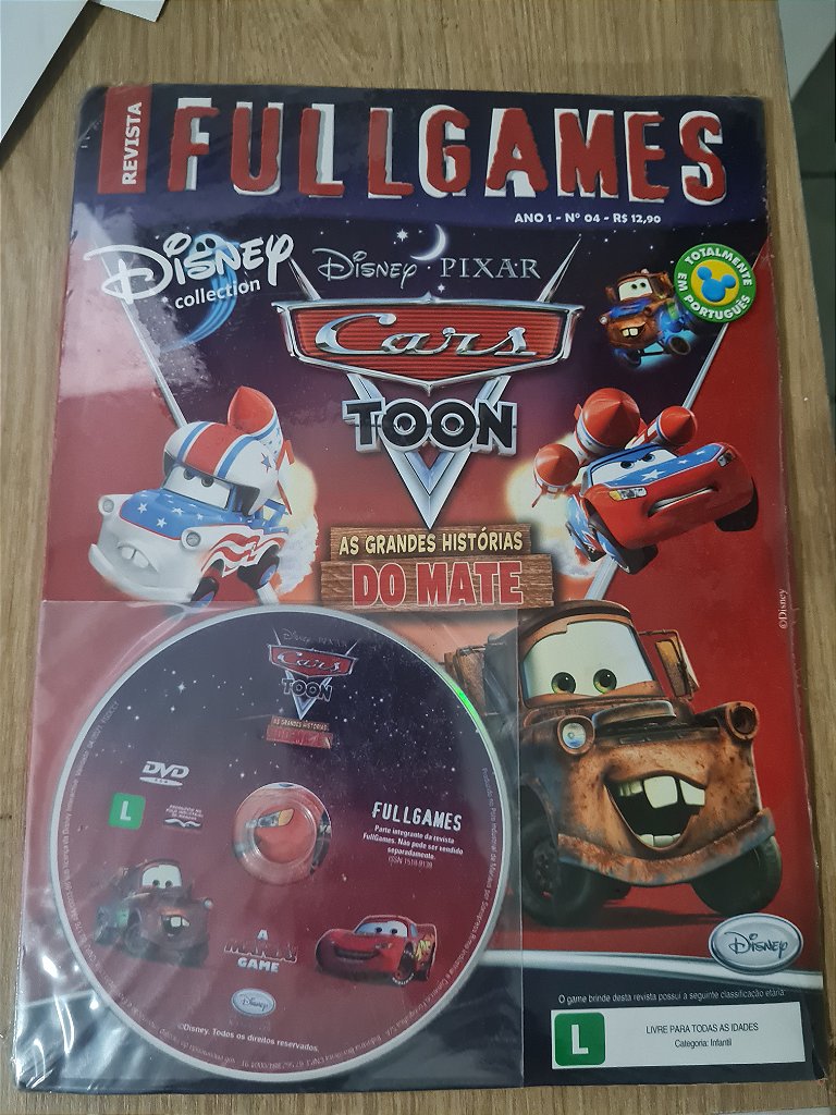 Jogo pc full games carros toon Original