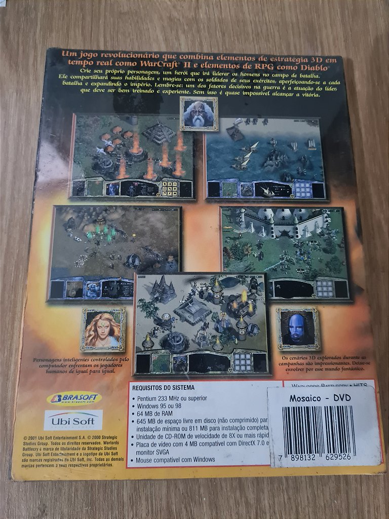Jogo pc Warlords Battlecry lacrado Original – imagem 3