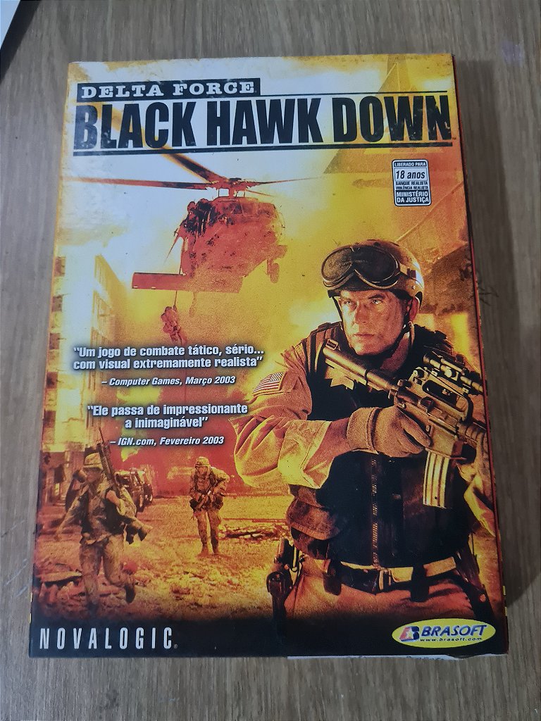 Jogo pc Black hawk down lacrado Original