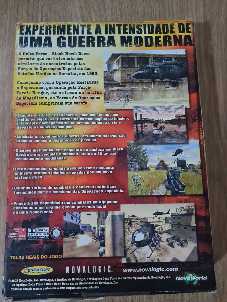 Jogo pc Black hawk down lacrado Original – imagem 3