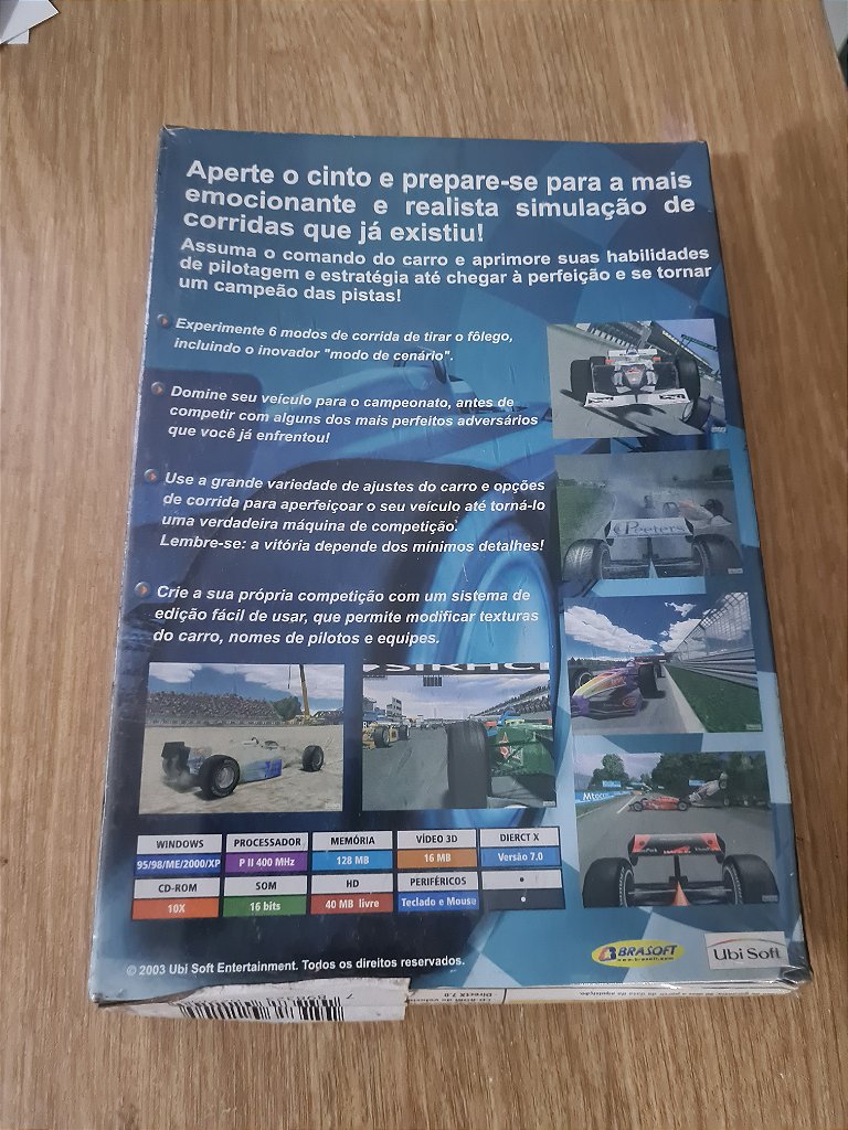 Jogo pc Rs3 racing simulation 3 lacrado Original – imagem 2