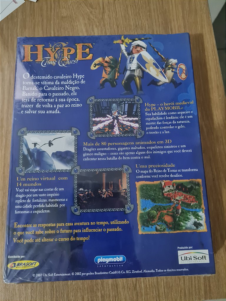 Jogo pc hype playmobil lacrado Original – imagem 2