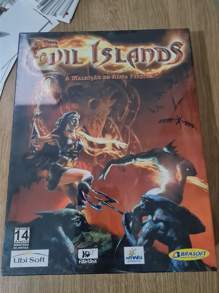 Jogo pc Evil Islands lacrado Original