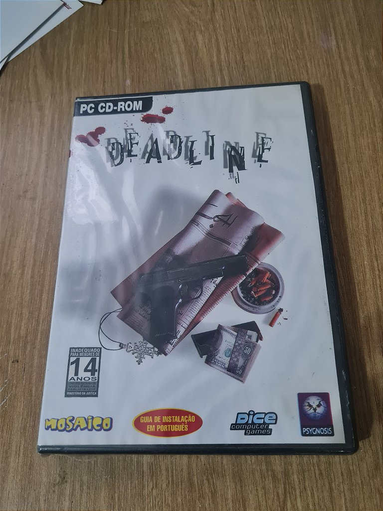 Jogo pc Deadline lacrado Original