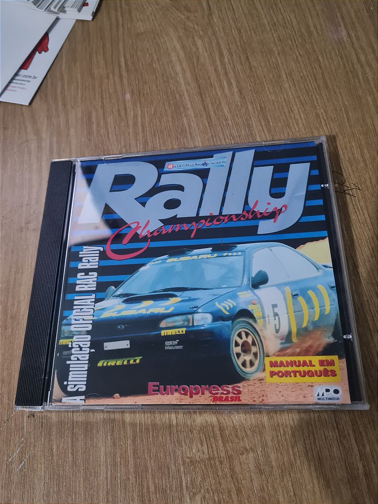 Jogo pc Rally Championship Gold Original