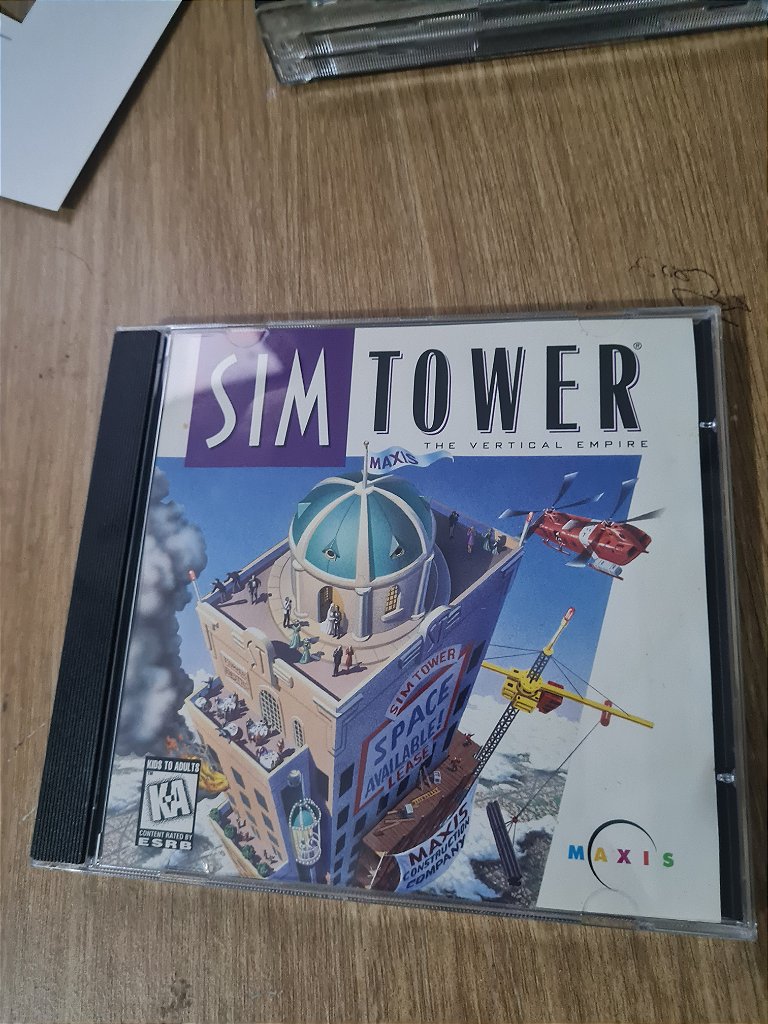 Jogo Pc Sim Tower Original