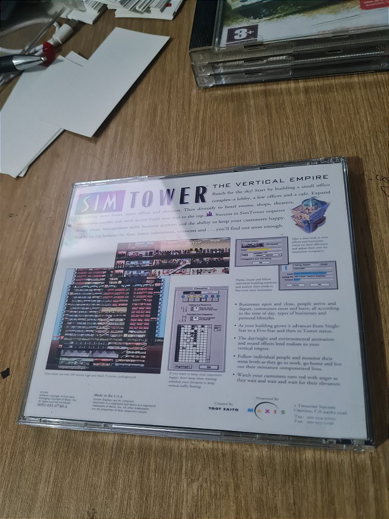 Jogo Pc Sim Tower Original – imagem 2