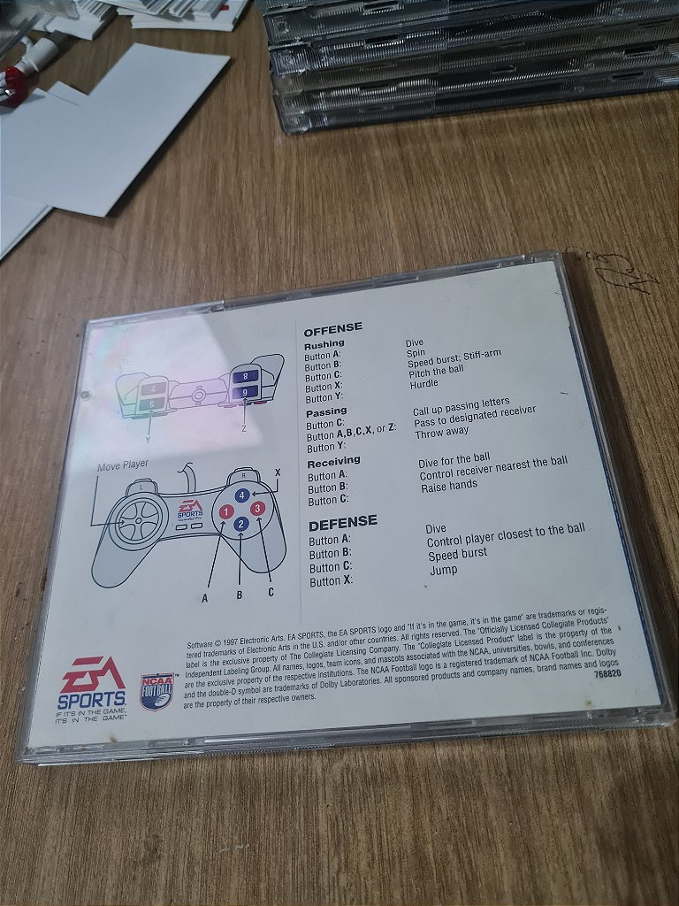 Jogo Pc Ncaa 98 Original – imagem 2