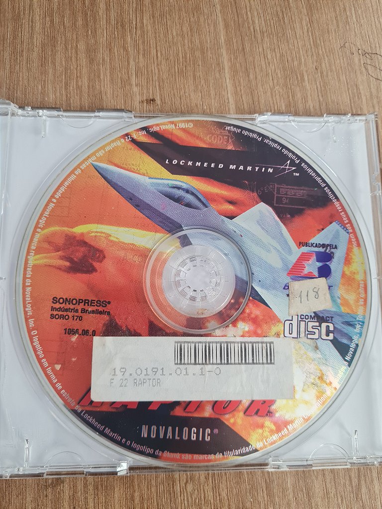 Jogo pc F22 Raptor  Original – imagem 3