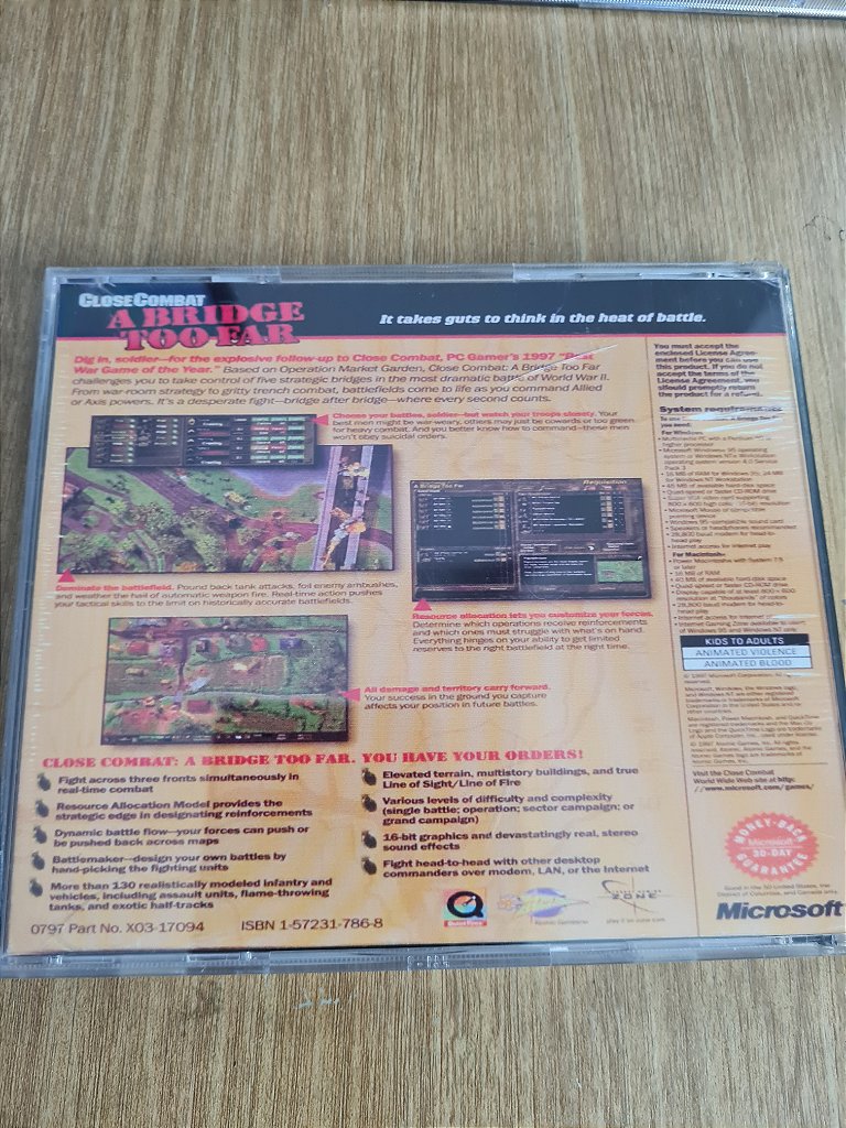 Jogo pc Close combat bridge too far Original – imagem 2