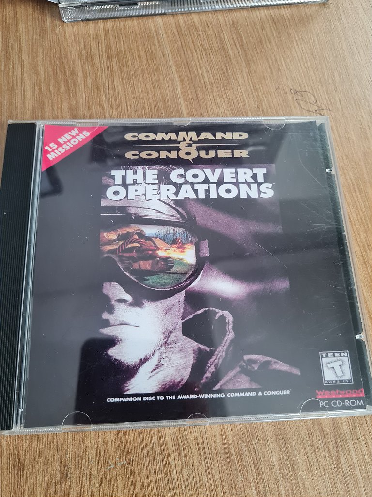 Jogo pc Command and conquer the covert operationsOriginal