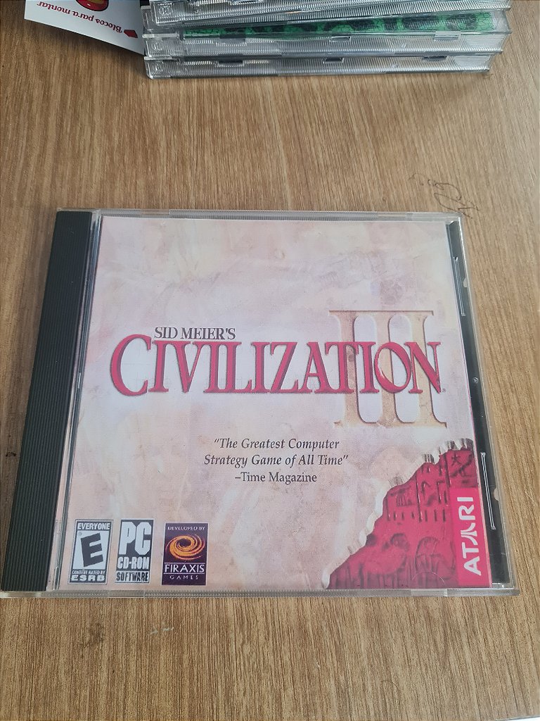 Jogo Pc Civilization 3 Original