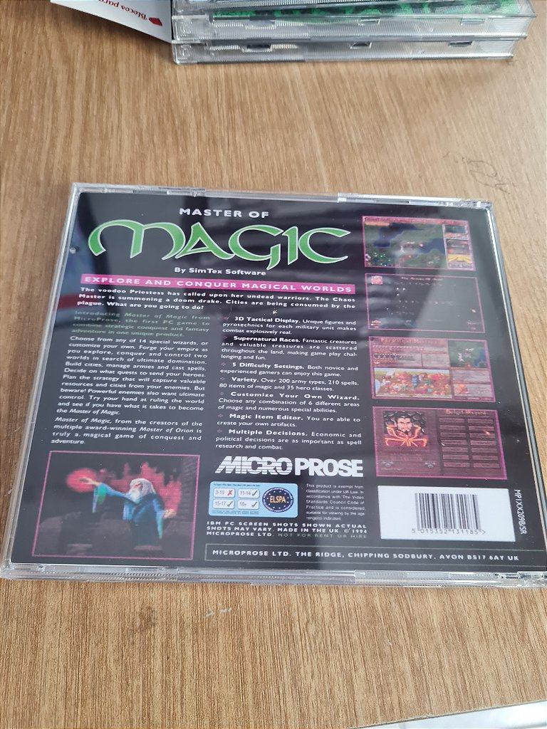 Jogo Pc Master of magic Original – imagem 3