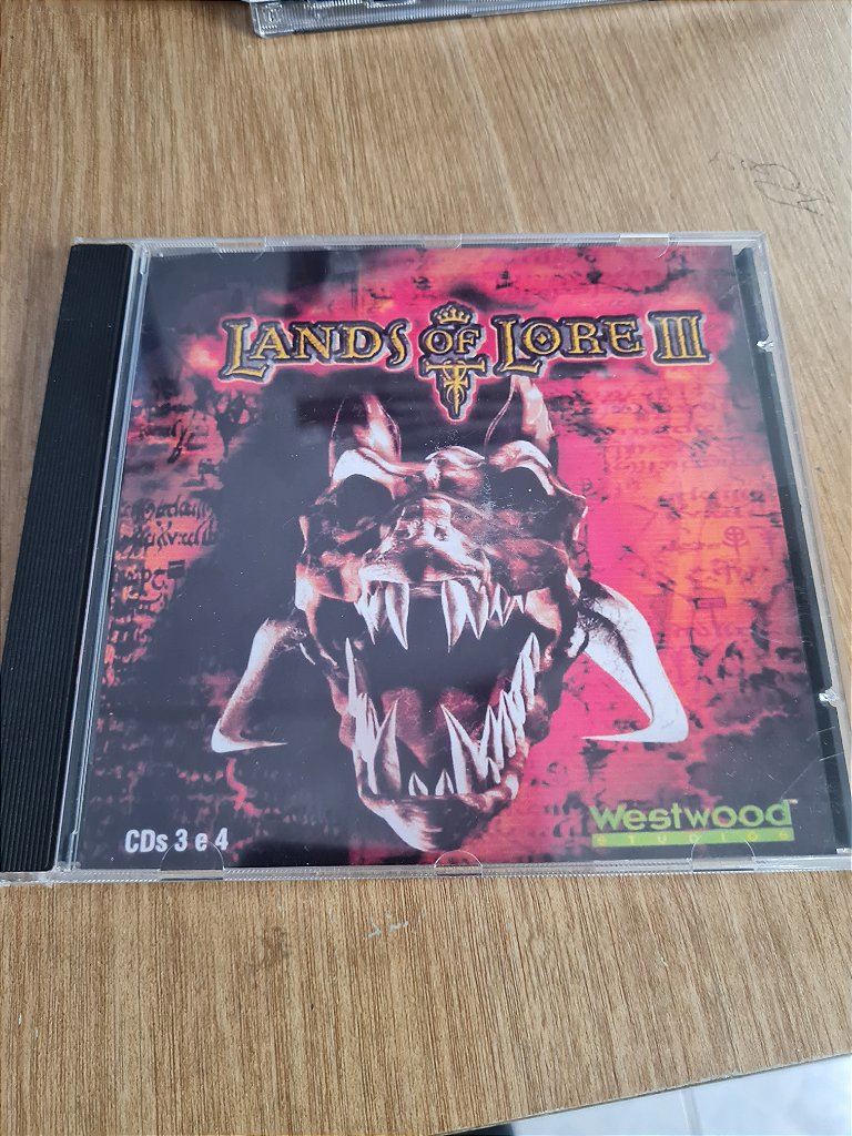 Jogo Pc Lands of Lore 3 4 cds Original