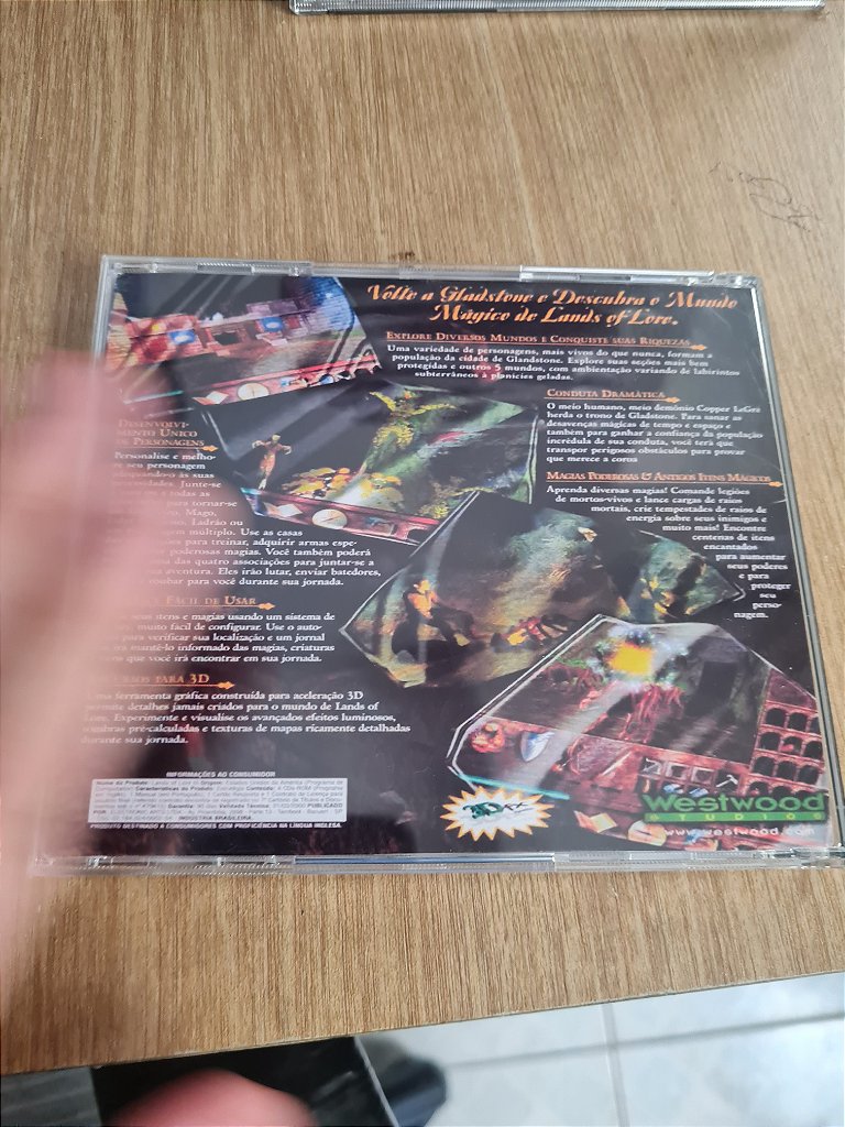 Jogo Pc  Lands of Lore 3 4 cds Original – imagem 4