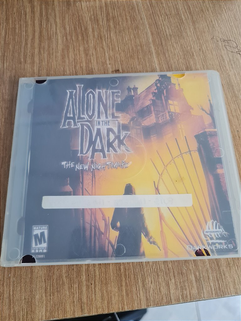 Jogo Pc Alone in the dark new nightmare 3cds Original