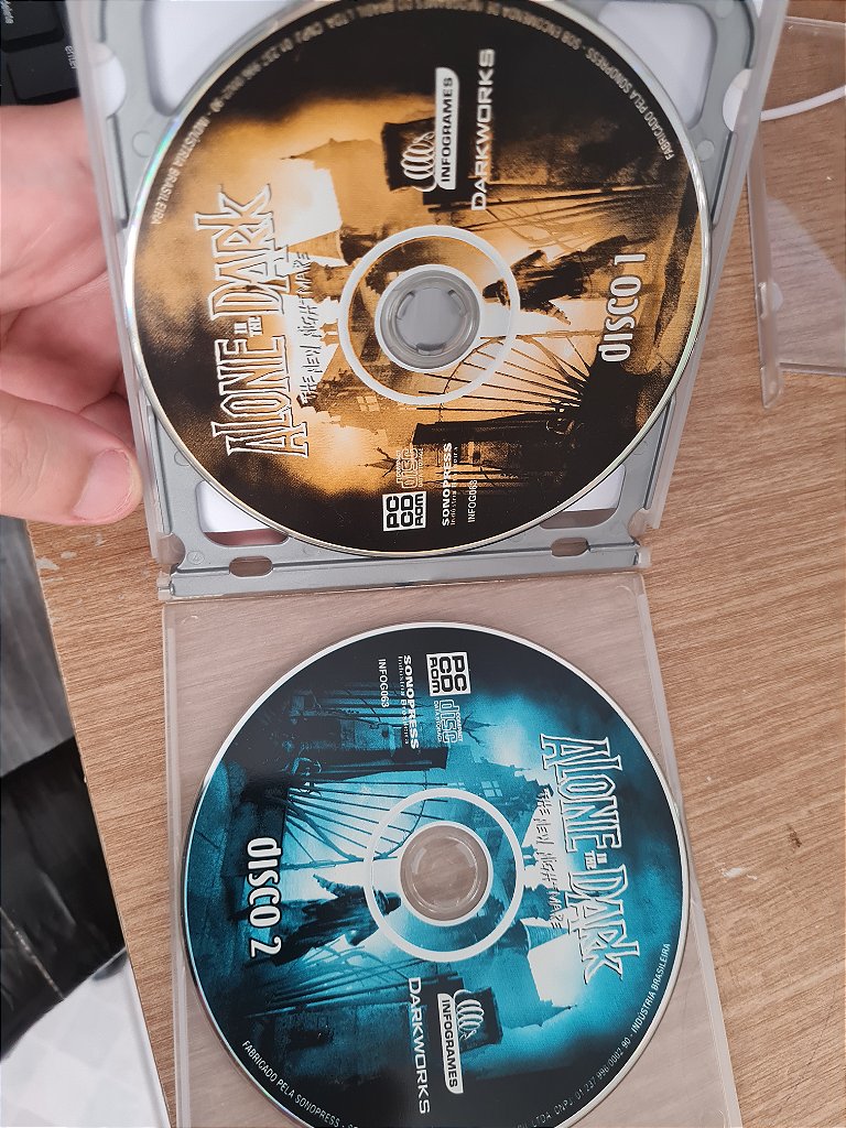 Jogo Pc Alone in the dark new nightmare 3cds Original – imagem 3